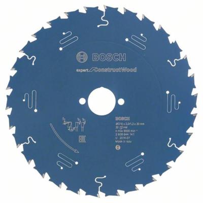 Bosch Accessoires Cirkelzaagblad Expert for Construct Wood 210X30X2/1.3X30 - 2608644141