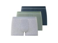 esmara Men 3 Heren boxers (donkerblauw/grijs/groen, XL) - thumbnail