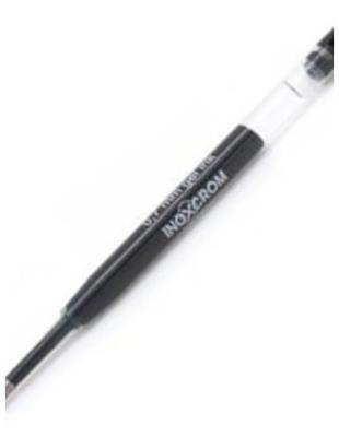 Navulling voor balpen Inoxcrom Roller Gel Zwart 0,7 mm (5 Stuks)