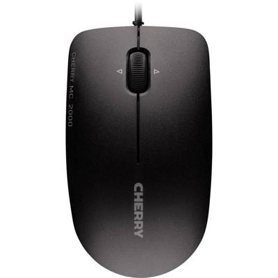 CHERRY MC 2000 Muis USB Infrarood Zwart 3 Toetsen 1600 dpi