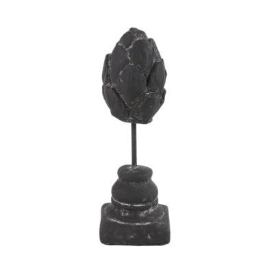 Countryfield beeld artisjok joppe s zwart 23,5 cm | 12 stuks