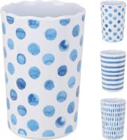 Excellent Houseware Beker melamine 340ml ø8xh11cm 3 assorti - thumbnail