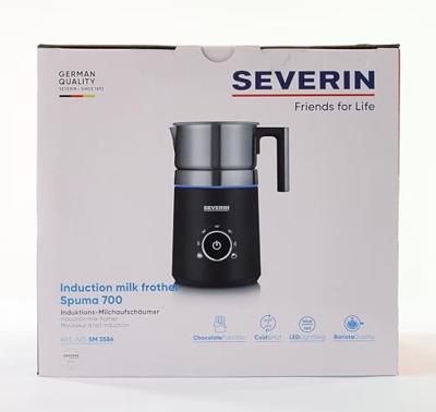 Severin SM3586 Melkopschuimer RVS/Zwart - thumbnail