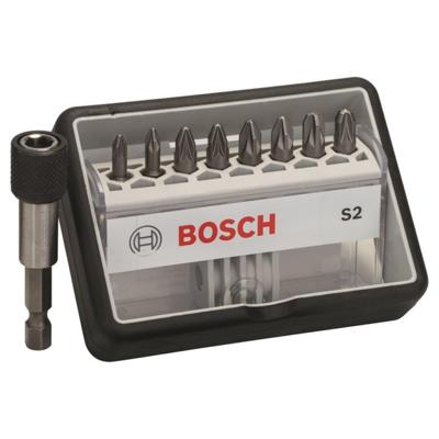 Bosch Accessories Robust Line 2607002561 Bitset 9-delig Kruiskop Pozidriv