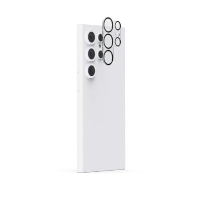 Hama Camerabescherming voor Samsung Galaxy S25 Ultra (Samsung lensbescherming, schokbestendig, cameraglas 9H, beschermfolie, case-friendly, cameraafdekking, krasbestendig, pantserglas S25 Ultra zonder