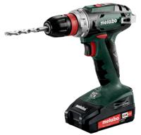 Metabo BS18 Quick 18V Boorschroefmachine 2 Li-Power Accu's 2,0Ah, Lader + 10mm Boorhouder - 602217950 - thumbnail