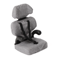 Poppen Autostoeltje Nomad - Melange Grijs - thumbnail