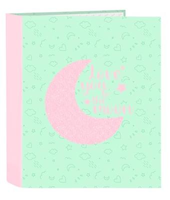 Ringmap BlackFit8 Moon Groen A4 27 x 33 x 6 cm Ringmap BlackFit8 Moon Groen A4 27 x 33 x 6 cm