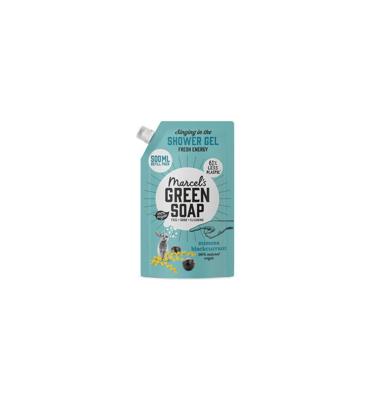 Marcel&apos;s Green Soap Shower gel - mimosa & zwarte bes - navulling - 500ml