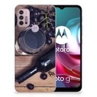 Motorola Moto G30 | G10 Siliconen Case Wijn - thumbnail