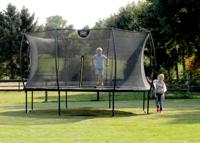 Exit Silhouette trampoline met net - Ø 305 cm- Zwart - thumbnail