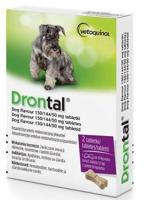 VETOQUINOL Drontal - ontwormingstabletten voor honden - thumbnail