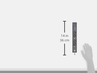 Brennenstuhl 1156057984 power uitbreiding 3 m 4 AC-uitgang(en) Zwart