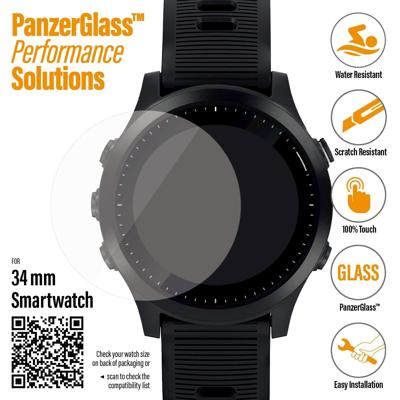 PanzerGlass smartwatch 34mm screenprotector