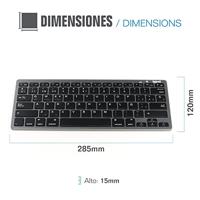 Draadloos toetsenbord iggual IGG31691 - thumbnail