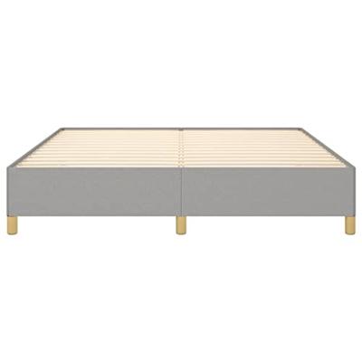 Boxspringframe stof lichtgrijs 180x200 cm Boxspringframe stof lichtgrijs 180x200 cm