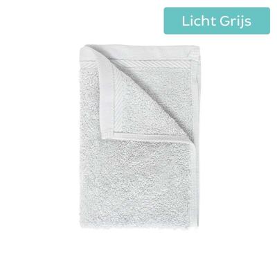 The One Towelling TH1300 Organic Guest Towel - White - 30 x 50 cm