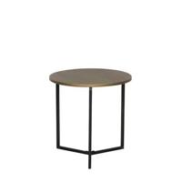 Light & Living - Bijzettafel TORTULA - Ø50x50cm - Brons - thumbnail