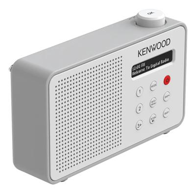 Kenwood CR-M25DAB-W Draagbare DAB+ Radio Wit