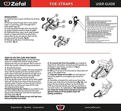 Zefal Toeclipsriem zef christophe 516 leer zw stel Zefal Toeclipsriem zef christophe 516 leer zw stel