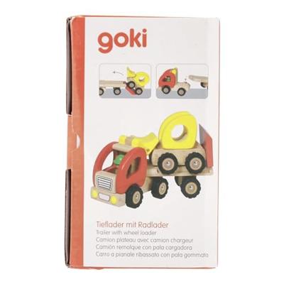 Goki houten vrachtwagen dieplader
