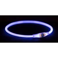 TRIXIE HALSBAND USB FLASH LIGHT LICHTGEVEND OPLAADBAAR GROEN 40X0,8 CM - thumbnail