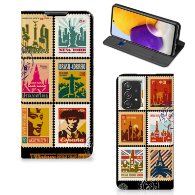 Samsung Galaxy A72 (5G/4G) | Book Cover | Postzegels Samsung Galaxy A72 (5G/4G) | Book Cover | Postzegels