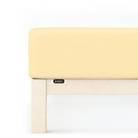 Schlafgut Schlafgut EASY Jersey Elasthan Hoeslaken S - 90x190 - 100x220 164 Yellow Mid - thumbnail