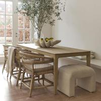 Rivièra Maison Eettafel 'Imola' Mangohout, 220 x 90cm - thumbnail