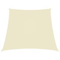 Zonnescherm trapezium 3/4x2 m oxford stof crmekleurig - thumbnail