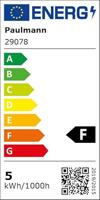 Paulmann 29078 LED-lamp Energielabel F (A - G) E27 Globe Lampion 4.3 W Warmwit (Ø x h) 125 mm x 175 mm 1 stuk(s) - thumbnail