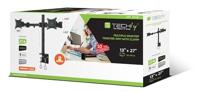 Techly ICA-LCD 482-D 31 Zwart flat panel bureau steun - thumbnail
