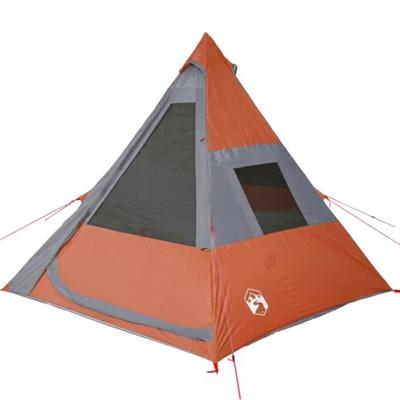 VidaXL Tipitent 7-persoons waterdicht oranje