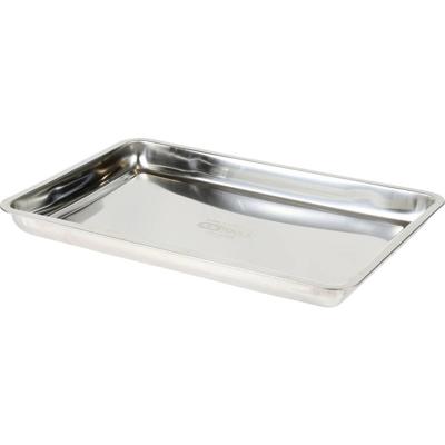 KS Tools 150.9598 Roestvrijstalen opvangbak 9 liter, extra plat