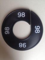 Maatring zwart/wit 98 - thumbnail