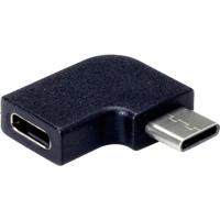 VALUE Adapter, USB 3.2 Gen 2, Type C - C, M/F, 90° Haaks, zwart - thumbnail