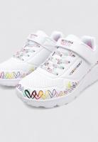 SKECHERS Street Uno Lite Heart Craze baskets wit - thumbnail