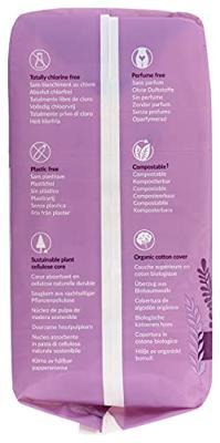 Natracare Maxi Pads Night Maandverband - thumbnail
