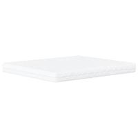 Bed met matras kunstleer zwart 180x200 cm - thumbnail