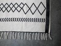 HSM Collection vloerkleed Borris - zwart/wit - 230x160 cm - thumbnail