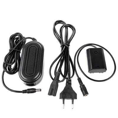 Caruba Sony NP-FZ100 Full Decoding Dummy Batterij + AC-PW20 Voedingsadapter (VS standaard)