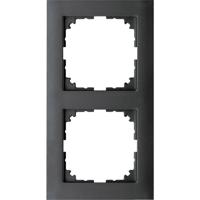 Merten MEG4020-3614 Afdekking Frame System M Antraciet 1 stuk(s) - thumbnail