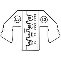 TOOLCRAFT TO-9627225 Krimpinzetstuk JPT 2.8K contact (SWS), JPT plat contact 0.2 tot 1.5 mm² - thumbnail