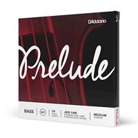 D'Addario D'Addario J610 1/4M Prelude Bass 1/4 Scale, Medium Tension Contrabassnarenset - thumbnail