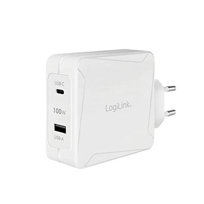 LogiLink PA0281 USB-oplader 100 W 1x USB-A, 1x USB-C USB PD Wit Binnen USB Power Delivery (USB-PD) LogiLink PA0281 USB-oplader 100 W 1x USB-A, 1x USB-C USB PD Wit Binnen USB Power Delivery (USB-PD)