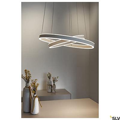 SLV Led hanglampOne 2-rings Ø 60cm wit - 1004766