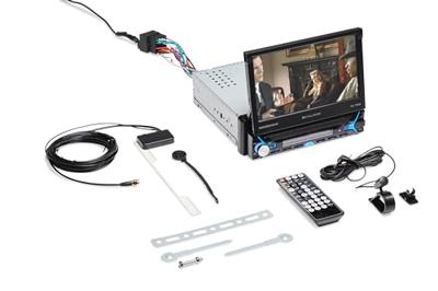 Autoradio met Klapscherm - Bluetooth - DAB+ - USB - SD - AUX - 1 DIN - Enkel DIN - Achteruitrijcamera ingang (RMD583DAB-BT) Autoradio met Klapscherm - Bluetooth - DAB+ - USB - SD - AUX - 1 DIN - Enkel DIN - Achteruitrijcamera ingang (RMD583DAB-BT)