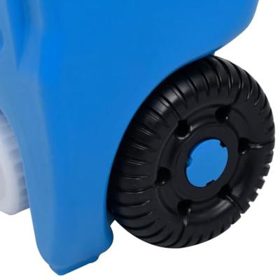 VidaXL Watertank op wielen 40 l blauw
