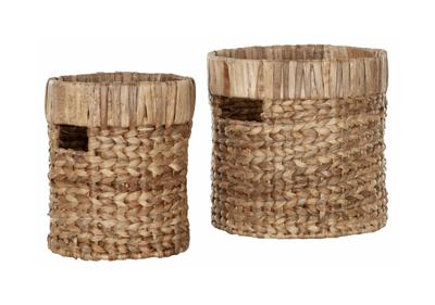 MUST Living Mand 'Organize' Waterhyacint, Set van 2 stuks