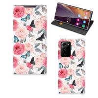 Samsung Galaxy Note 20 Ultra Smart Cover Butterfly Roses - thumbnail